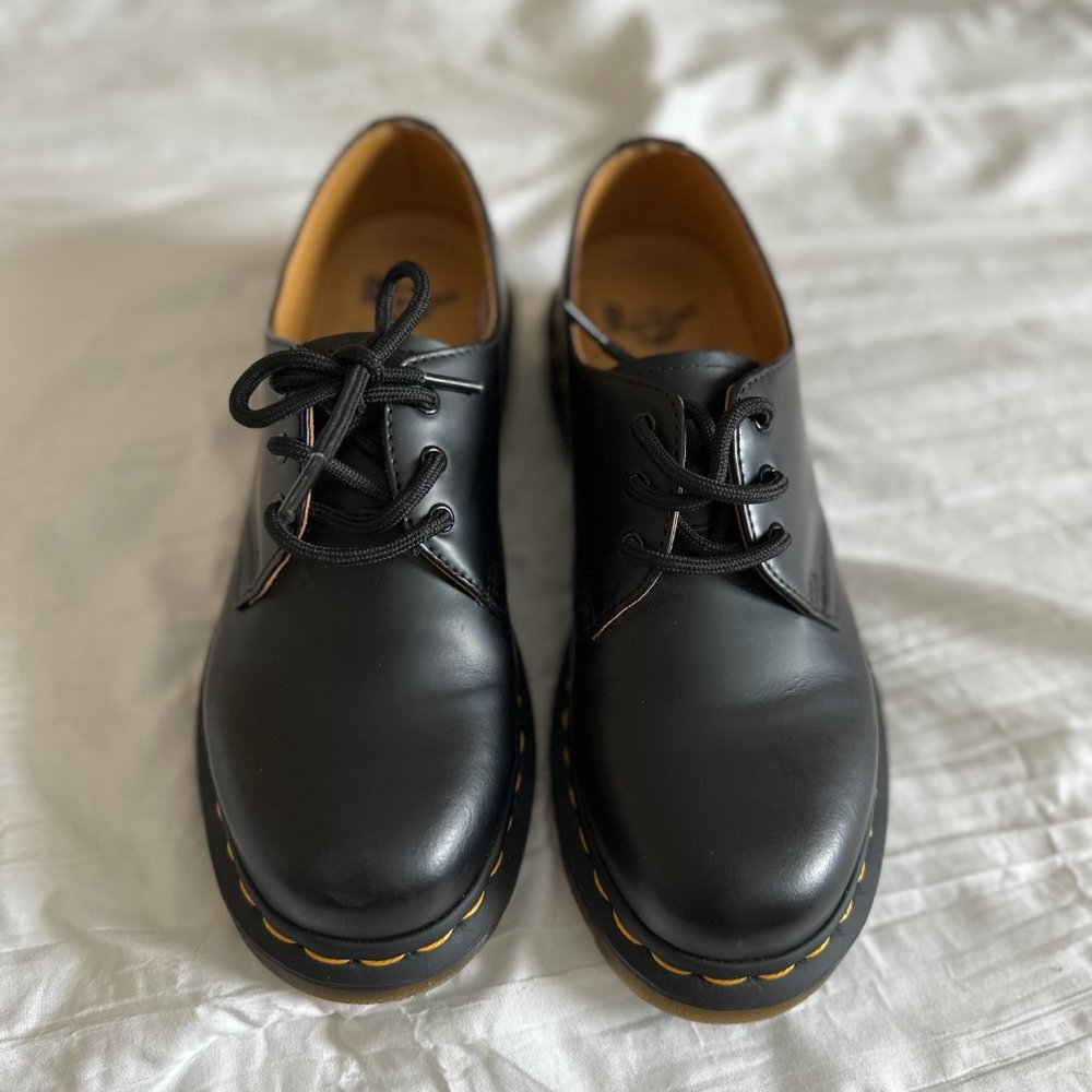 Dr. Martens 1461 Smooth Black Leather Oxford Shoes